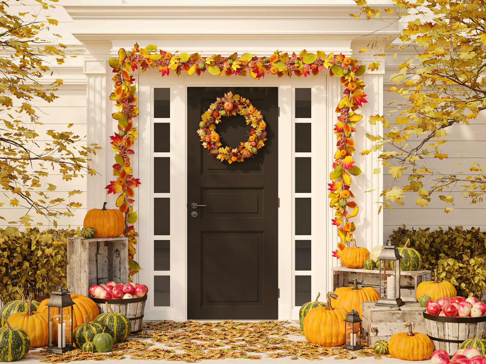 Fall house